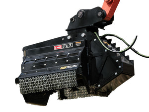 WERK-BRAU Brushhound 30EX Series flail shredder for 8000 to 13000 Lbs. excavators