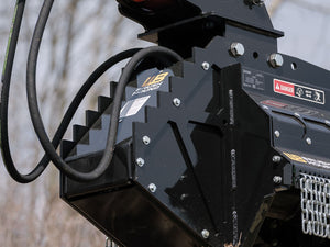 WERK-BRAU Brushhound 30EX Series flail shredder for 8000 to 13000 Lbs. excavators