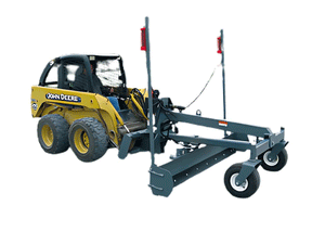 Worksaver grader blade for skid steer