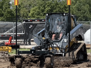 Worksaver grader blade for skid steer