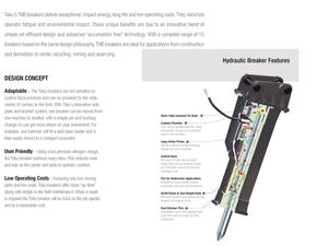 STRIKER COMBINATION MOUNTING BREAKERS