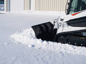 SPIDER ATTACHMENTS Heavy Duty Snow Blades for skid steer loaders