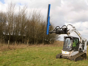 AUGER TORQUE hedge trimmer attachment