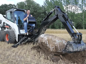 ESRKINE backhoe attachment