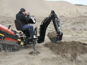 ESRKINE backhoe attachment