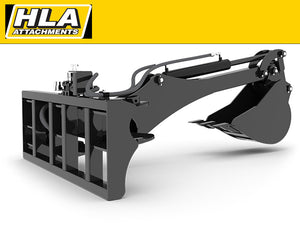 HLA backhoe attachment for skid steer