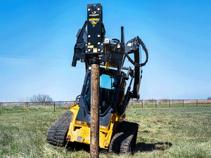 DANUSER Hornet post driver