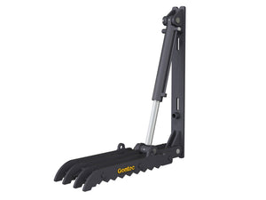 Pulgares de excavadora mecánicos universales HT1860 Gentec, excavadoras de 22500-39000 lbs