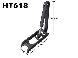 Pulgares de excavadora hidráulica universal HT618 Gentec, excavadoras de 1500-3900 lbs