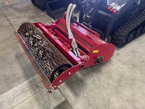 Used TORO soil cultivator for mini loader