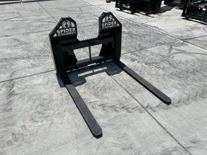 Conjuntos de horquillas para palés de servicio pesado SPIDER para minicargadoras
