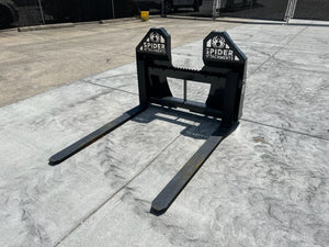 Conjuntos de horquillas para palés de servicio pesado SPIDER para minicargadoras