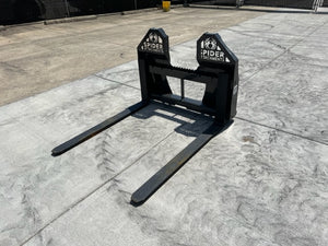 Conjuntos de horquillas para palés de servicio pesado SPIDER para minicargadoras