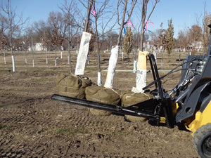 DPM nursery jaws 1 new style for machines with universal skid steer coupler