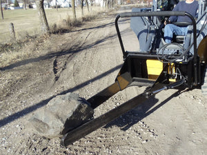 DPM nursery jaws 1 new style for machines with universal skid steer coupler