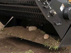 ERSKINE Landscape Rake for skid steer