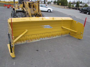 METAL PLESS LIVEBOXX snow push for skid steer with segmented edge