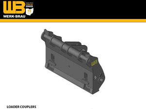 WERK-BRAU Hydraulic Couplers for Wheel loaders 26,000 - 30,000 lbs. (class 3)