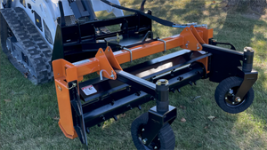 Premier Attachments Power Rake for Skid Steers