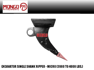 MONGO MICRO SINGLE SHANK RIPPER 2000 - 4500 LBS.