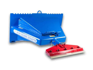 Omni Attachments blue island scraper for mini loader