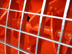 Eterra concrete mixer for skid steer