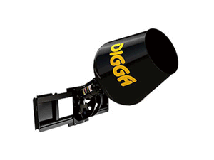 DIGGA cement mixer bowl and auger drive assembly