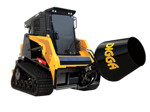 DIGGA cement mixer bowl and auger drive assembly