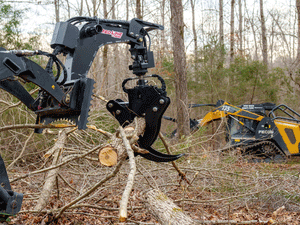 FECON Log Grapple for Mini Loader