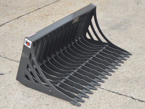 SPIDER rock bucket for mini loader