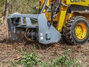 BaumaLight Fixed tooth mulcher for skid steer