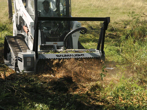BaumaLight Fixed tooth mulcher for skid steer