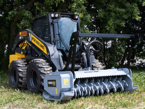 BaumaLight Fixed tooth mulcher for skid steer