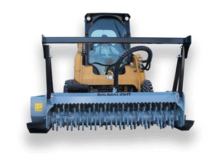 BaumaLight Fixed tooth mulcher for skid steer