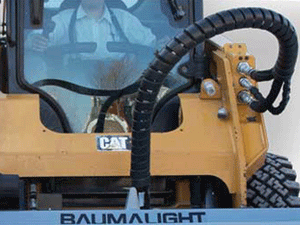 BaumaLight Fixed tooth mulcher for skid steer