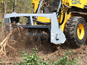 BaumaLight Fixed tooth mulcher for skid steer