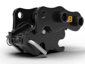 Acoplador manual con resorte WERK-BRAU para excavadoras de 2,100 a 5,000 lbs. Excavadoras (Mini 05 y 76)