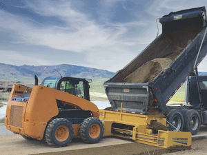 LIGCHINE Aggregate Material Placement