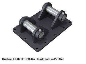 GENTEC GE870F Hydraulic Plate Compactor, 4000-14500 lbs. Excavators