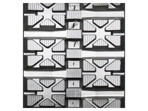 Orugas de goma BRIDGESTONE 450x55x86RF banda de rodadura polar