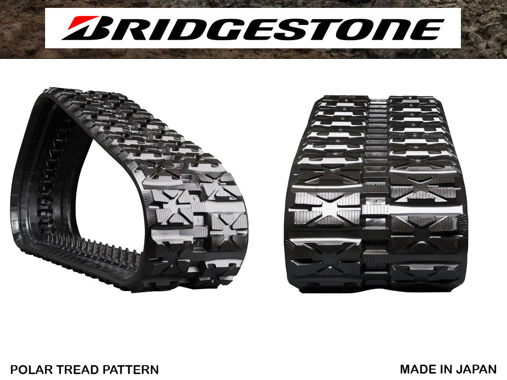BRIDGESTONE rubber tracks 450x55x86RF polar tread