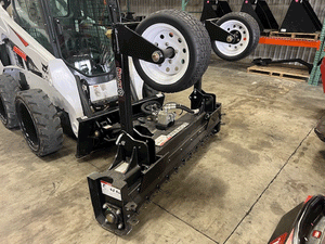 VIRNIG PWR72 power rake for skid steer (Overstock)