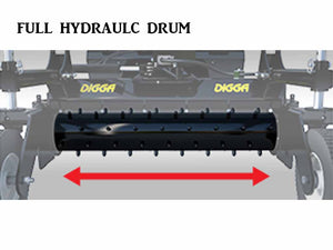 Minicargador DIGGA power box rastrillo 60"