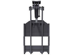 PT450 GENTEC Hydraulic Pin-On Thumb for 40,000lbs to 54,000lbs Excavator - 4 Tines