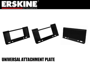 ERSKINE universal attachment plate