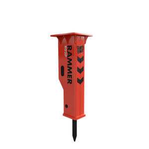 RAMMER Performance series hydraulic hammers for mini excavators 1800-26500 lbs.