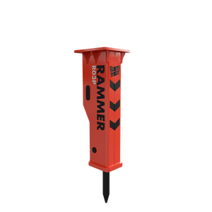 RAMMER Performance series hydraulic hammers for mini excavators 1800-26500 lbs.