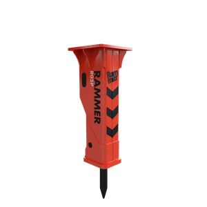 RAMMER Performance series hydraulic hammers for mini excavators 1800-26500 lbs.