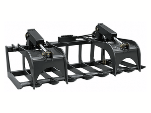 Spider Attachments Heavy Duty Root Grapple for Skid Steers | 45–75 HP