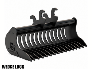 RHINOX RAKE RIDDLE BUCKET 1.5 Ton Class